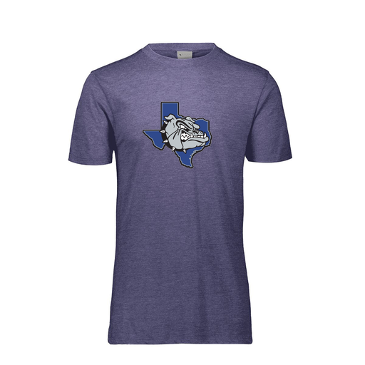 [FTSCUBRY-AS-LOGO1] Decker Men's Tri-Blend T-Shirt - Short Sleeve (Adult S, Royal, Logo 1)