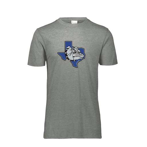 [FTSCUBGY-AS-LOGO1] Decker Men's Tri-Blend T-Shirt - Short Sleeve (Adult S, Gray, Logo 1)