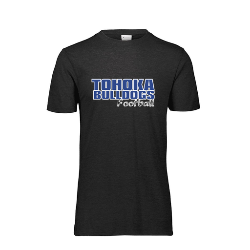 [FTSCUBBK-YS-LOGO2] Decker Youth Tri-Blend T-Shirt - Short Sleeve (Youth S, Black, Logo 2)