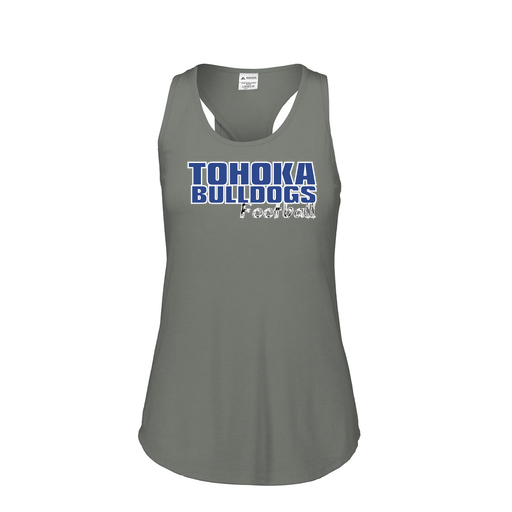 [3078.013.S-LOGO2] Ladies Tri Blend Tank Top (Female Adult S, Gray, Logo 2)