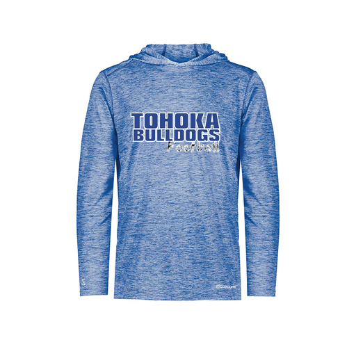 [FOLHCGRY-YS-LOGO2] Decker Youth Charge Hoodie (Youth S, Royal, Logo 2)