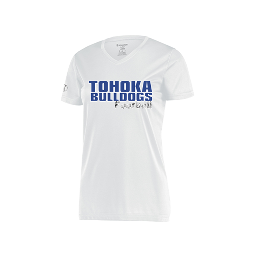 [222820.005.S-LOGO2] Ladies Movement Dri Fit Shirt (Female Adult S, White, Logo 2)